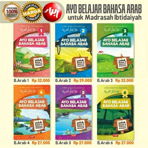 Jual Buku Ayo Belajar Bahasa Arab Untuk Madrasah Ibtidaiyah Kelas