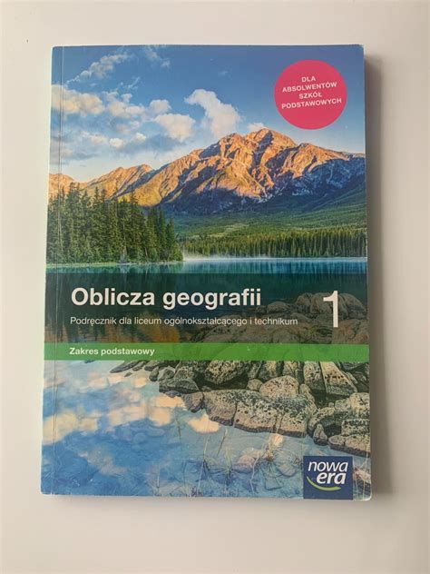 Podr Cznik Oblicza Geografii Zakres Podstawowy Pozna Kup Teraz