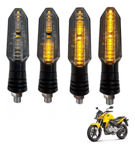 Pisca Da Suzuki Yes 125 Yamaha Led Sequencial Kit 4un MercadoLivre