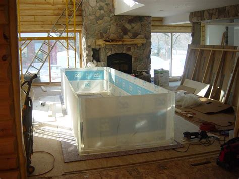 On-Site Aquarium Construction - Midwest Custom Aquarium