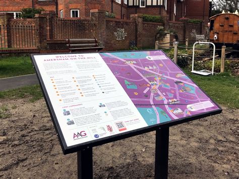 New Town Map of Amersham-on-the-Hill Unveiled - The Amersham Society