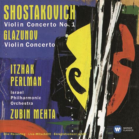 Shostakovich Violin Concerto No 1 Glazunov Violin Concerto