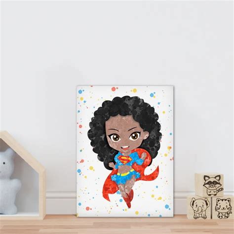 Placa Decorativa Infantil Mulher Maravilha Negra Elo