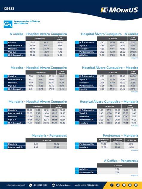 Monbus Horarios 1 1 2 Pdf