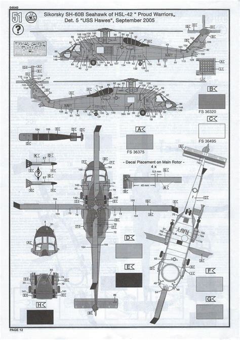 Decals Zu Sikorsky SH 60B Seahawk 1 48 Kaufen Auf Ricardo