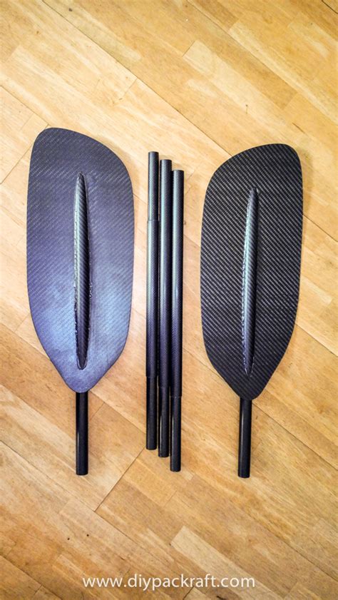 DIY 5-Piece Carbon Paddle - DIY Packraft