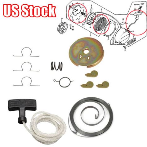 Atc Atc Recoil Starter Spring Rope Handle Pull Start