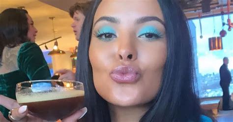 Maya Jama Gets Wild At Boozy Xmas Bash As She Licks Pal S Boob Daily Star
