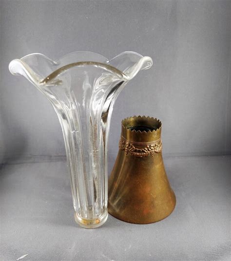 Antique S W Farber Art Nouveau Vase Gem