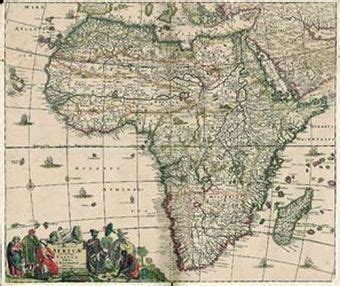 Historische Landkarte Afrika Plano Von Justus Danckert