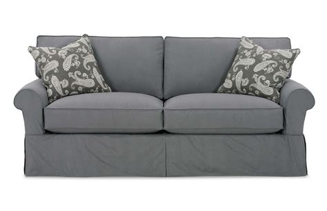 NANTUCKET 2-SEAT SLIPCOVER QUEEN SLEEPER SOFA | Domicile Furniture