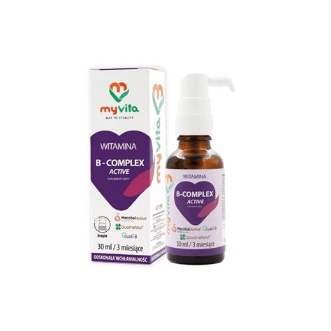 MyVita Witamina B Complex Krople 30 Ml Apteka Internetowa Puls