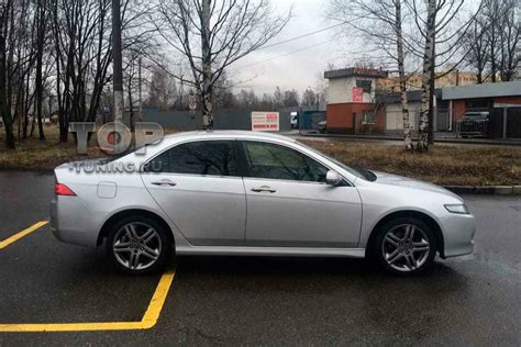 Накладки на пороги Modulo для Honda Accord 7