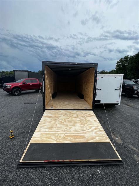 Hl Custom Blackout Cargo Trailer Collins Custom Cargo