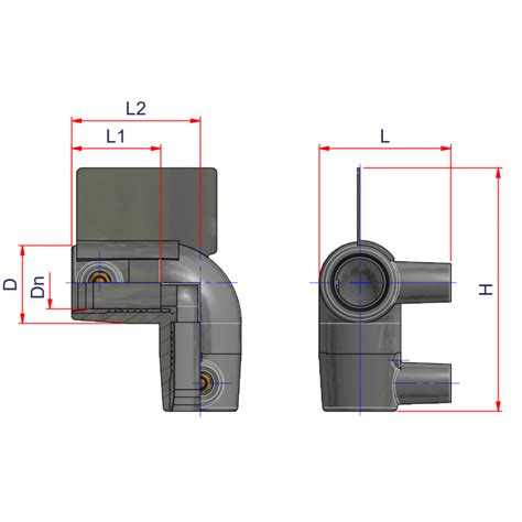 Gomito Elettrosaldabile A 90 Gradi Diametro 25mm Nupi 12EGEM025