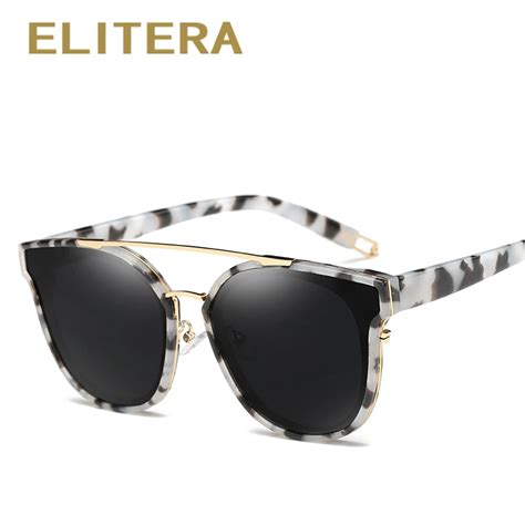 Elitera Fashion Cat Eye Sunglasses Women Brand Designer Retro Female