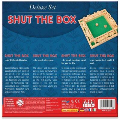 Simba Toys Noris Deluxe Shut The Box Od Heureka Sk