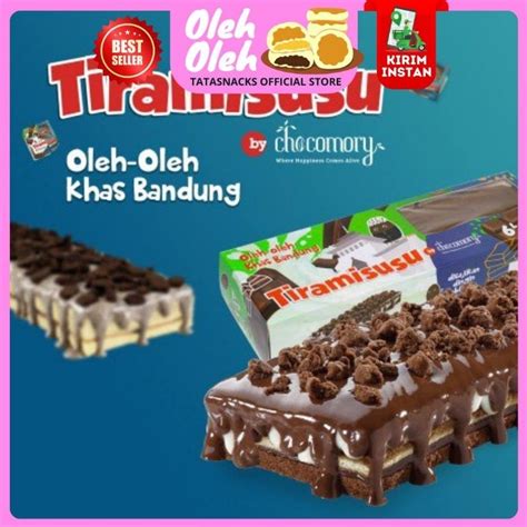 Jual Tiramisusu By Chocomory Oleh Oleh Khas Bandung Shopee Indonesia