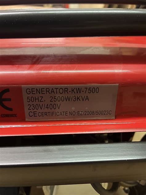 3 Neue Benzin Notstromgeneratoren Preis Verhandelbar Im Kanton Schwyz