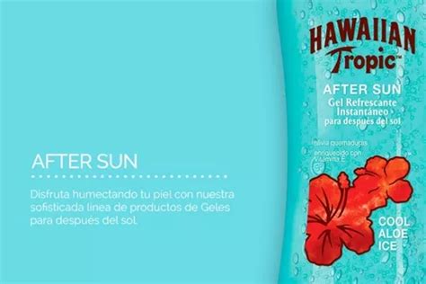 After Sun En Gel Hawaiian Tropic Cool Aloe Ice Refrescante Ml En