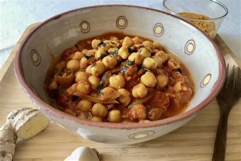 Curry De Pois Chiches à Lindienne Recette Jardipartage