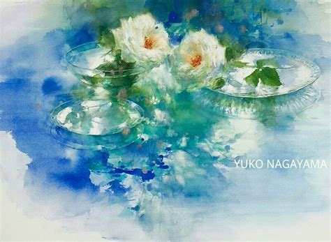 Цветочная акварель... Художница Yuko Nagayama: kolybanov — LiveJournal