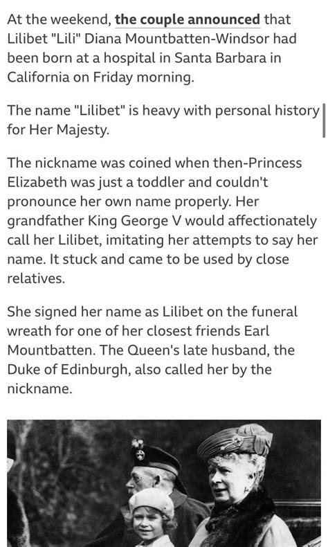 Lilibet Mountbatten-Windsor: The Future Star of the Modern Dynasty? – History Archive