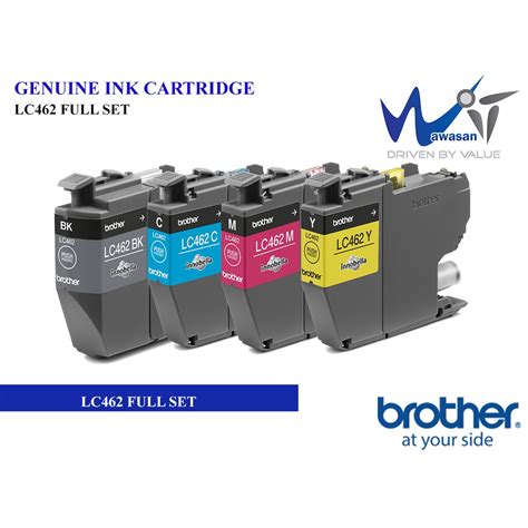 Brother Lc462lc462xl Cyan Magenta Yellow Black Original Cartridge For