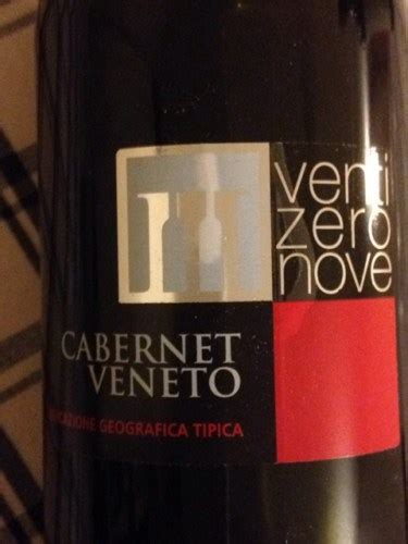 Venti Zero Nove Cabernet Veneto Vivino Australia