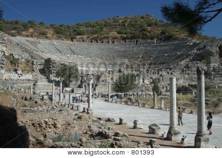 Ephesus Amphitheater Image & Photo (Free Trial) | Bigstock