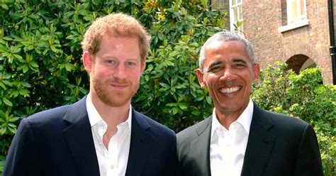 Prince Harry Barack Obama Bromance Photos Interview