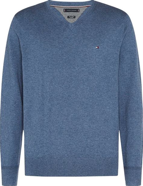 Tommy Hilfiger V Ausschnitt Pullover Pima Cotton Cashmere V Neck