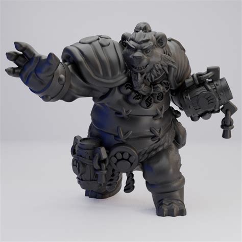 Hot Goblin パンダシャーマン ミニチュア ホットゴブリン TRPG 獣人