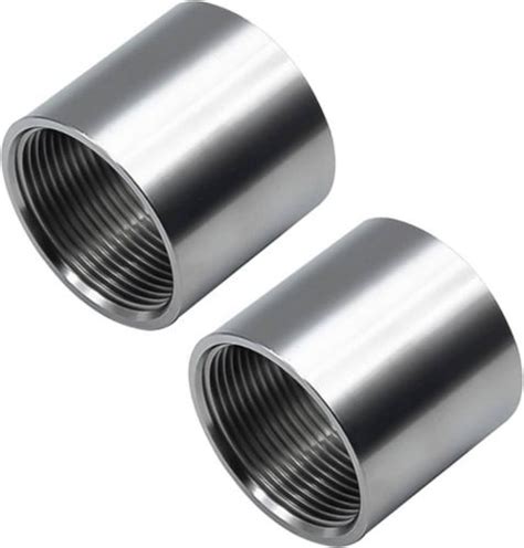 Stainless Steel Female Threaded Pipe Coupling 1 2 Inch X 1 2 Inch At