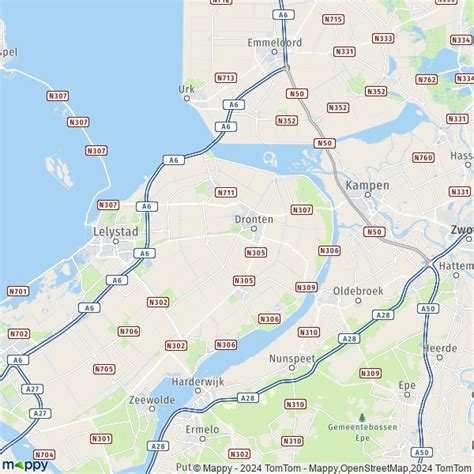 Plattegrond Dronten Kaart Van Dronten 8251 En Praktische Info