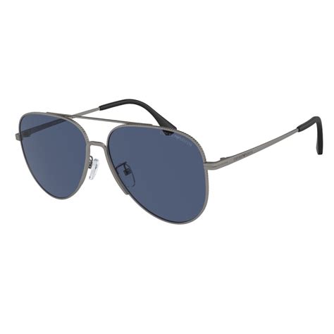 Emporio Armani EA 2149D 300380 Matte Gunmetal Sunglasses Man