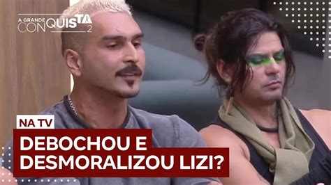 No meio da votação Brenno discute Edlaine e Kaio em defesa de Lizi