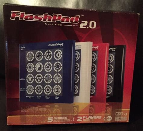 FlashPad Flash Pad 2 0 Touch N Go Electronic 1 2 Player Game Light