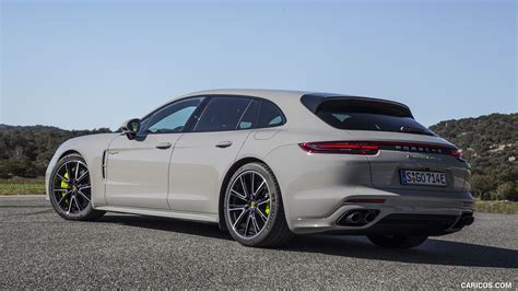 Porsche Panamera Turbo S E-Hybrid Sport Turismo | 2018MY | Rear Three ...