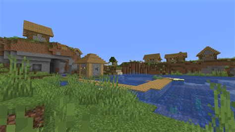 Plains With 3 Oak Villages Minecraft Seeds