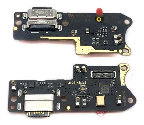 Placa De Carga Conector Microfone Para Redmi 9t Turbo Parcelamento