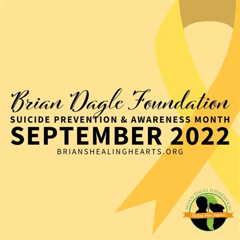 National Suicide Awareness Month Brian S Healing Hearts