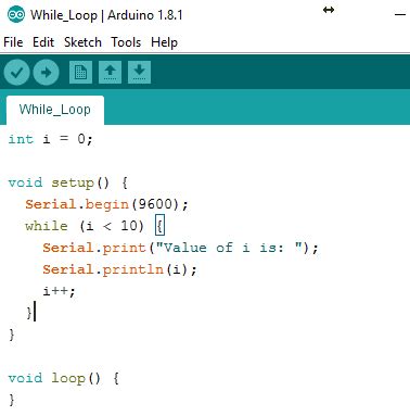 Arduino While Loop In Setup Hiloincredible