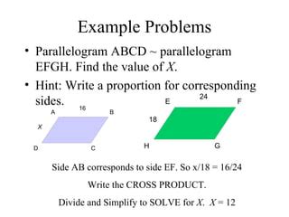 Similar Figures And Scale Drawings Ppt