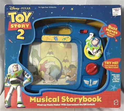 TOY STORY 2 Disney Pixar Musical Storybook (Brand New In The Box ...