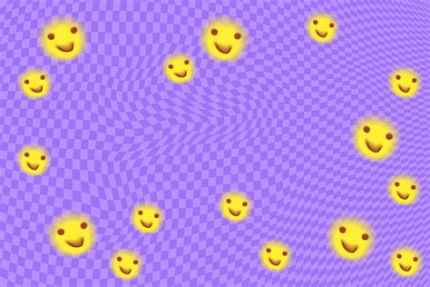 Purple acid chequered background with smiles. 45503089 Vector Art at ...