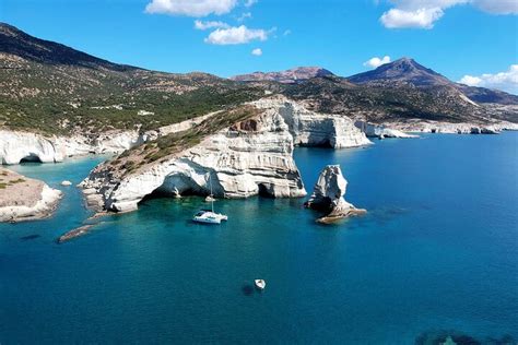 2023 West Milos And Kleftiko Small Group Catamaran Cruise