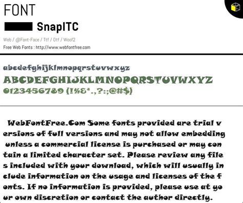 Snap Itc Fonts Downloads Webfontfreecom