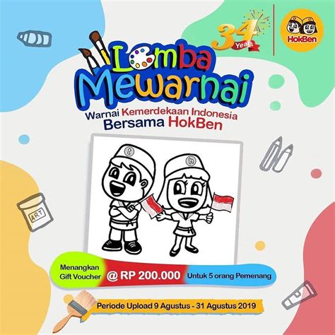 Lomba Mewarnai Online Nasional Lomba Menggambar Dan Mewarnai 2021