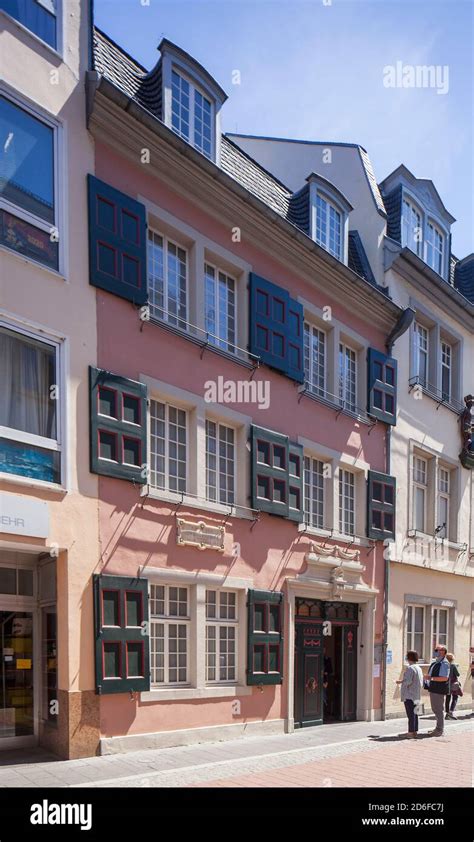 Ludwig Van Beethovens Birthplace In Bonngasse Bonn North Rhine